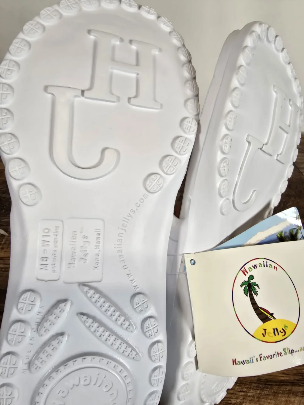 Hawaiian Jellys lightweight white